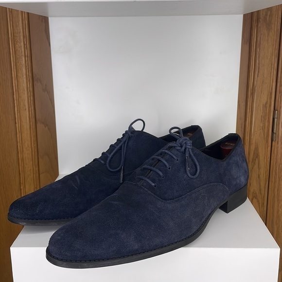 ZARA Man Dark Blue Dress Shoes - 43 - Picture 4 of 10